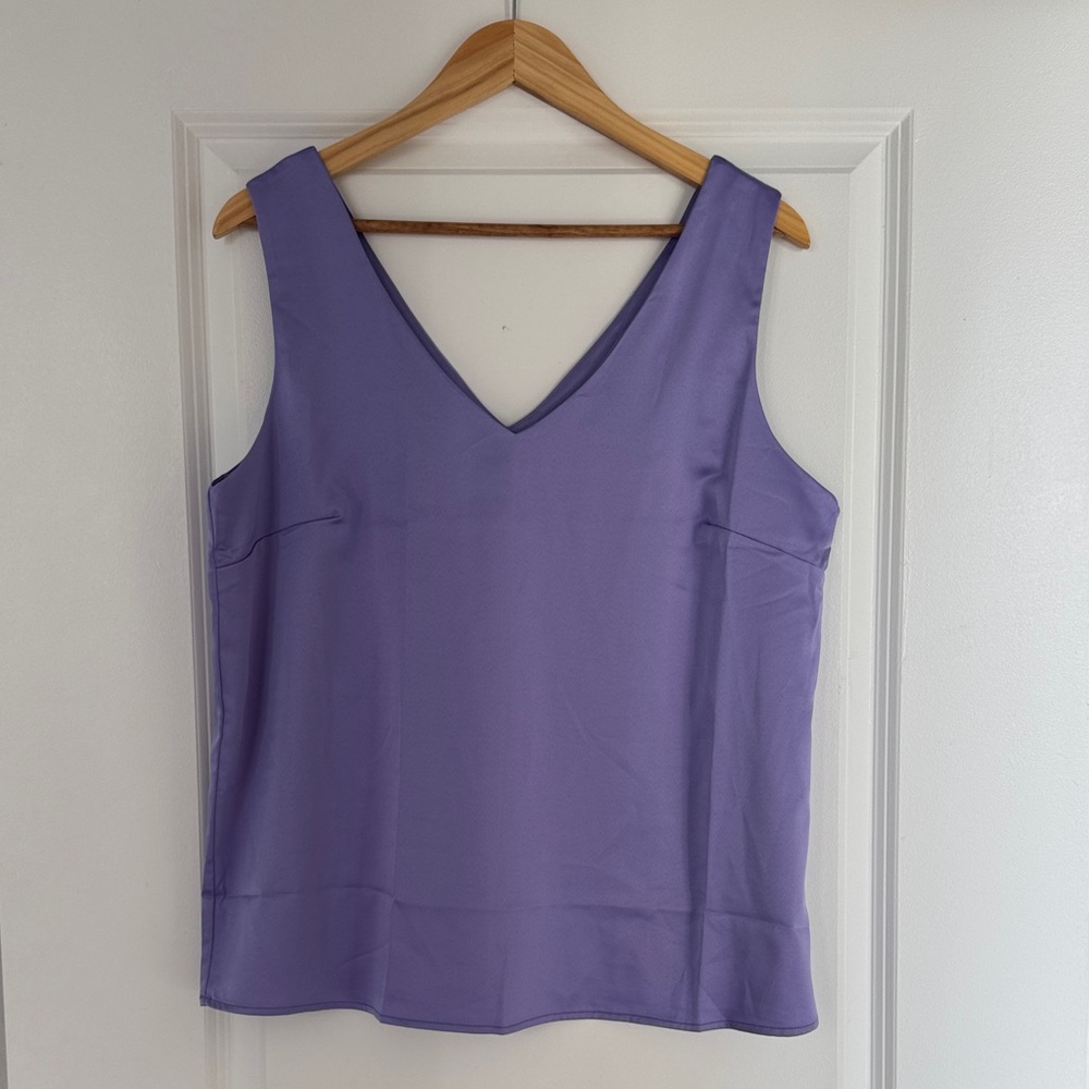 Purple Sleeveless Women's Top